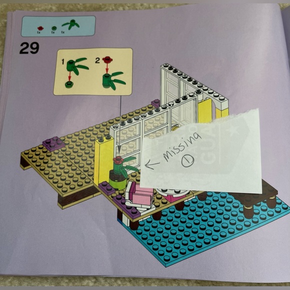 Lego Friends - Stephanie’s Beach House - Come with the Building Books - Picture 7 of 7